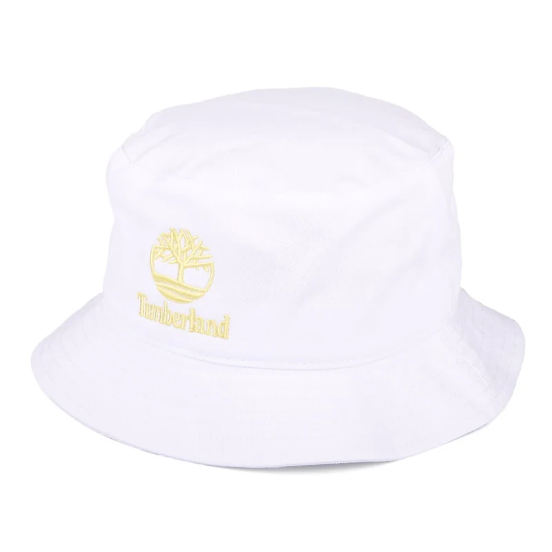 Chapeau Bob en Coton Sergé Youth Culture blanc TIMBERLAND