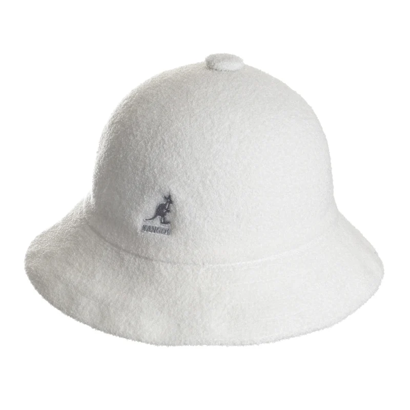 Chapeau Bob Bermuda Casual blanc KANGOL