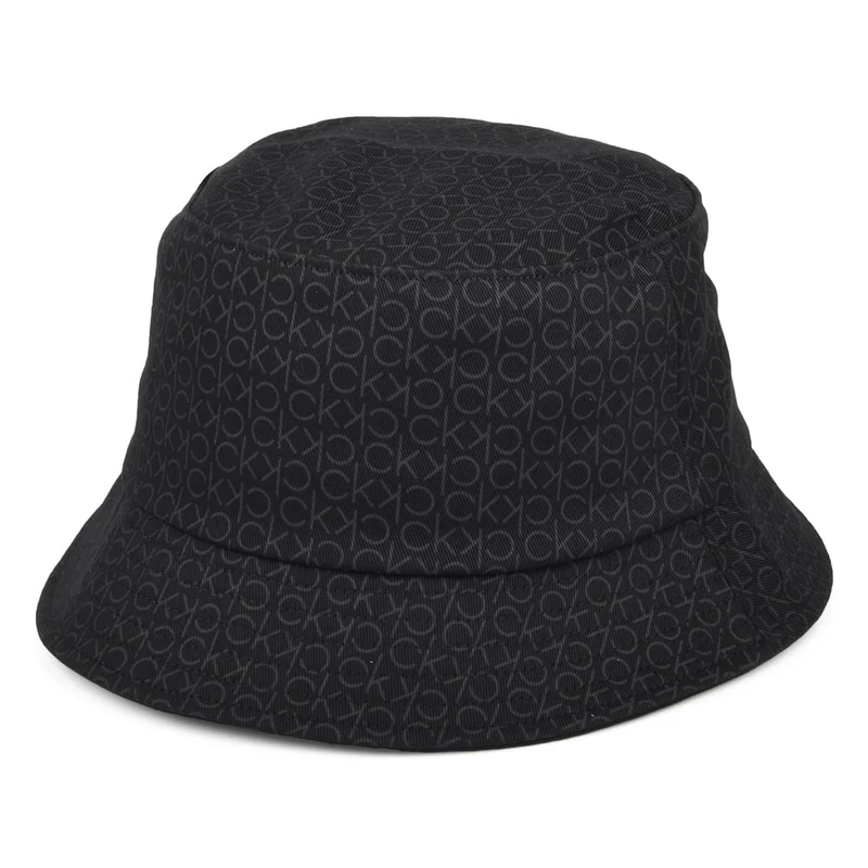 Chapeau Bob en Coton Mono Blend noir CALVIN KLEIN