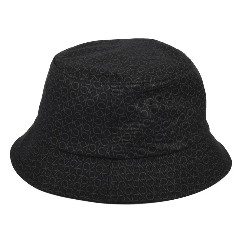 Chapeau Bob en Coton Mono Blend noir CALVIN KLEIN