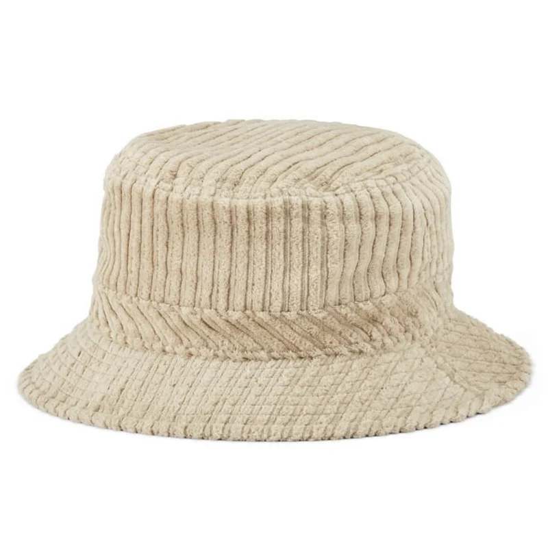 Chapeau Bob en Velours Côtelé Hardy beige sable BRIXTON