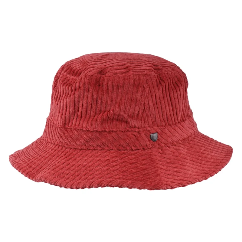 Chapeau Bob en Velours Côtelé Hardy rouille BRIXTON