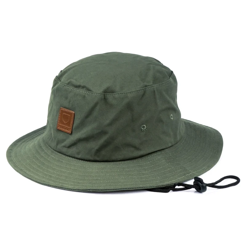 Chapeau Bob Alpha en Toile de Coton olive BRIXTON