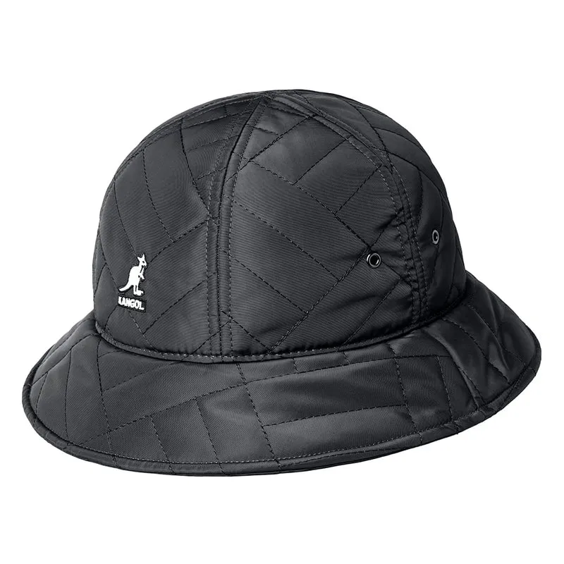 Chapeau Bob Matelassé Casual noir KANGOL