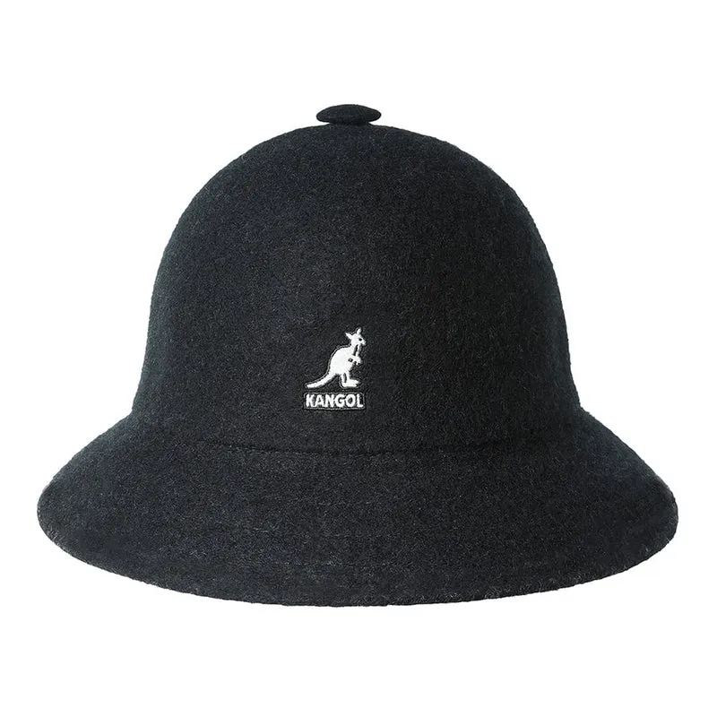 Chapeau Bob en Laine Casual noir KANGOL