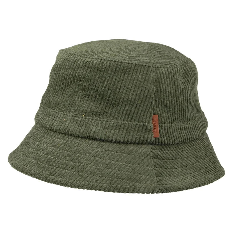 Chapeau Bob en Velours Côtelé Donar vert militaire BARTS