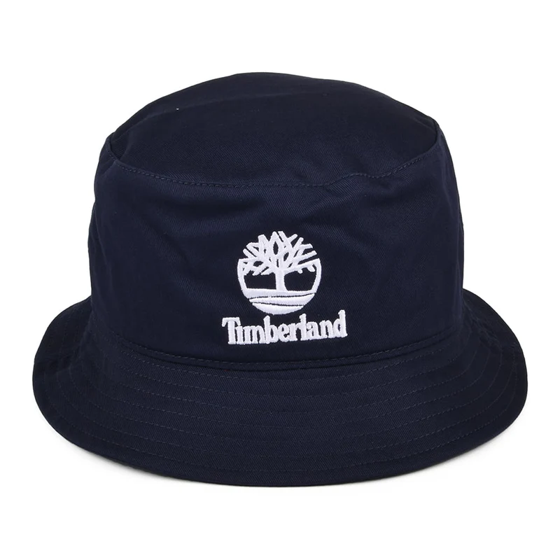Chapeau Bob en Coton Sergé Youth Culture bleu marine TIMBERLAND