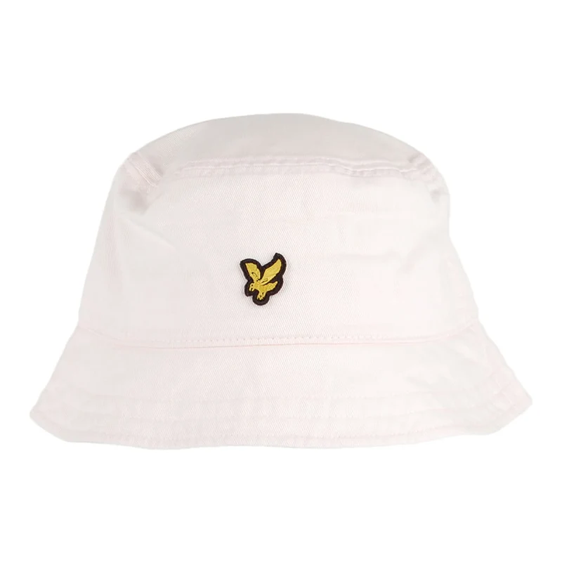 Chapeau Bob en Coton Sergé rose clair LYLE & SCOTT