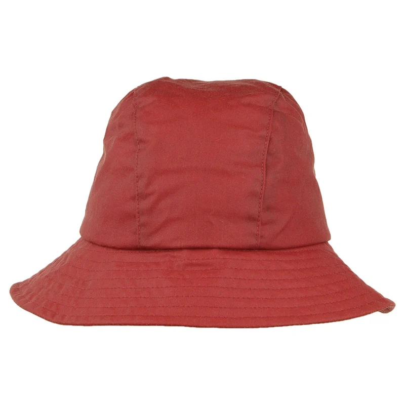 Chapeau Bob en Coton Ciré Round Crown rouille FAILSWORTH