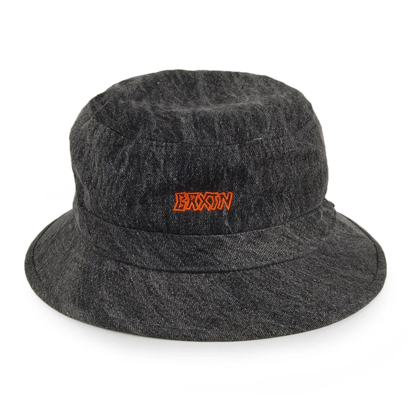 Chapeau Bob Simmons noir délavé BRIXTON