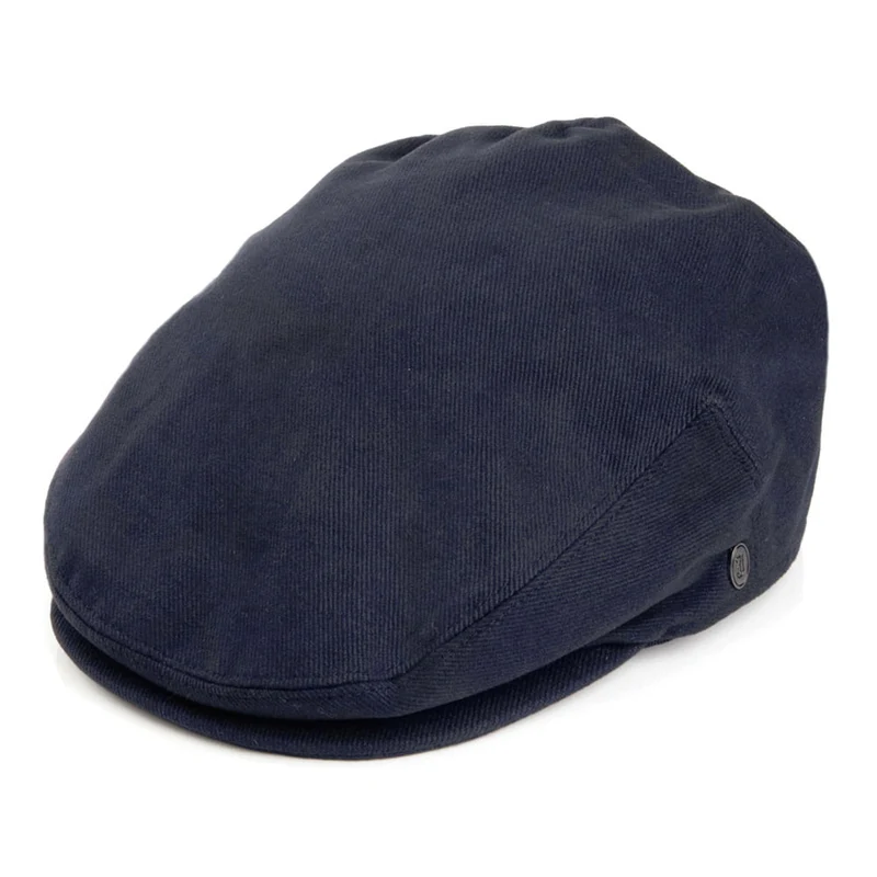Casquette Plate en Coton bleu marine JAXON & JAMES