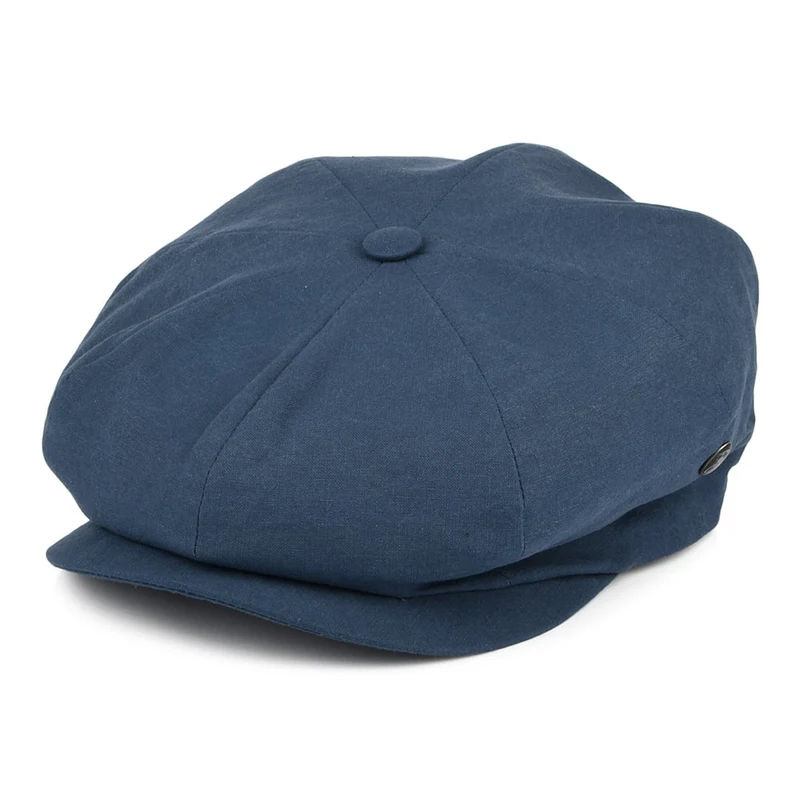 Casquette Gavroche en Coton Délavé bleu CITY SPORT