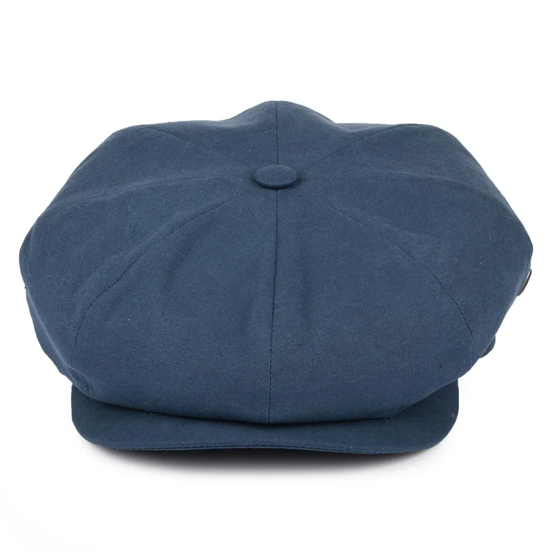 Casquette Gavroche en Coton Délavé bleu CITY SPORT