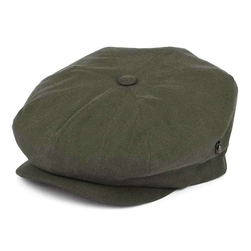 Casquette Gavroche en Coton Délavé olive CITY SPORT