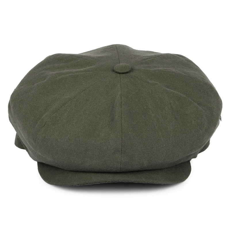 Casquette Gavroche en Coton Délavé olive CITY SPORT