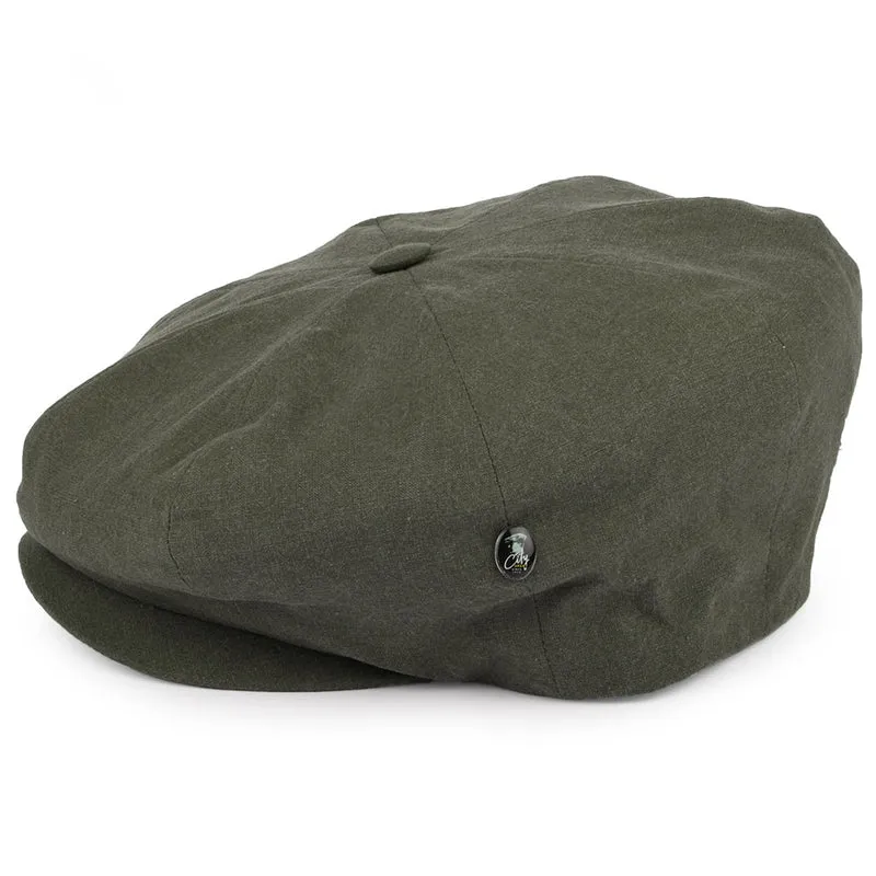 Casquette Gavroche en Coton Délavé olive CITY SPORT
