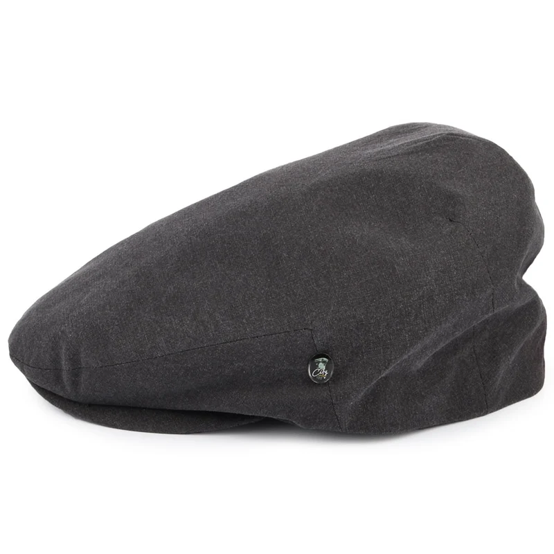 Casquette Plate en Coton Délavé gris CITY SPORT
