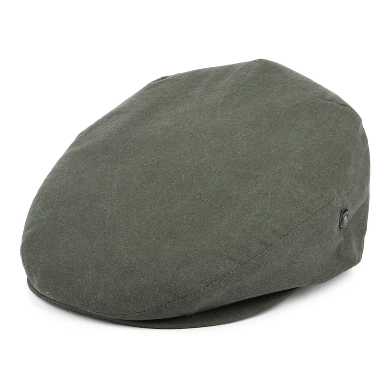 Casquette Plate en Coton Délavé olive CITY SPORT