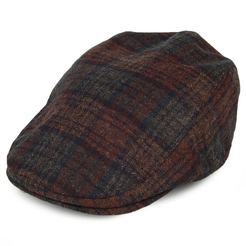 Casquette Plate à Carreaux Westerdale à Protège-Oreilles marron-multi FAILSWORTH