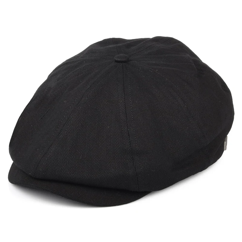 Casquette Gavroche à Chevrons Brood noir BRIXTON