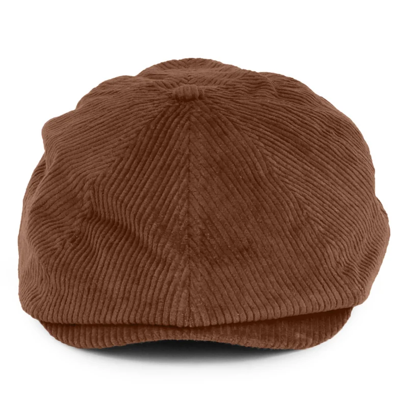 Casquette Gavroche en Velours Côtelé Brood ambre BRIXTON