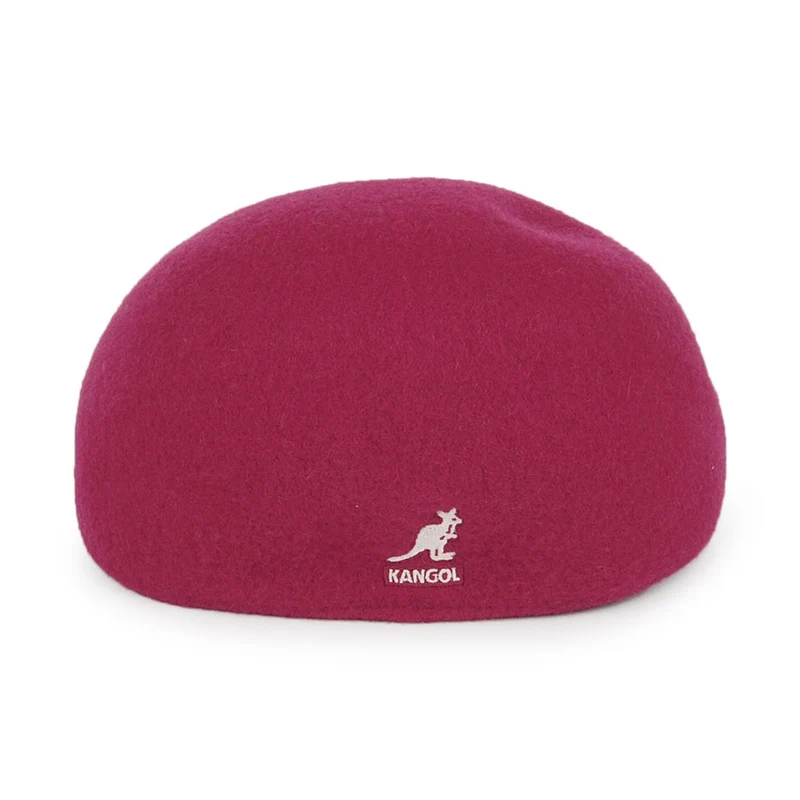 Casquette Plate en Laine 507 Seamless vin KANGOL