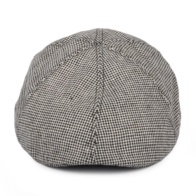 Casquette Gavroche en Tweed Rapol gris BAILEY