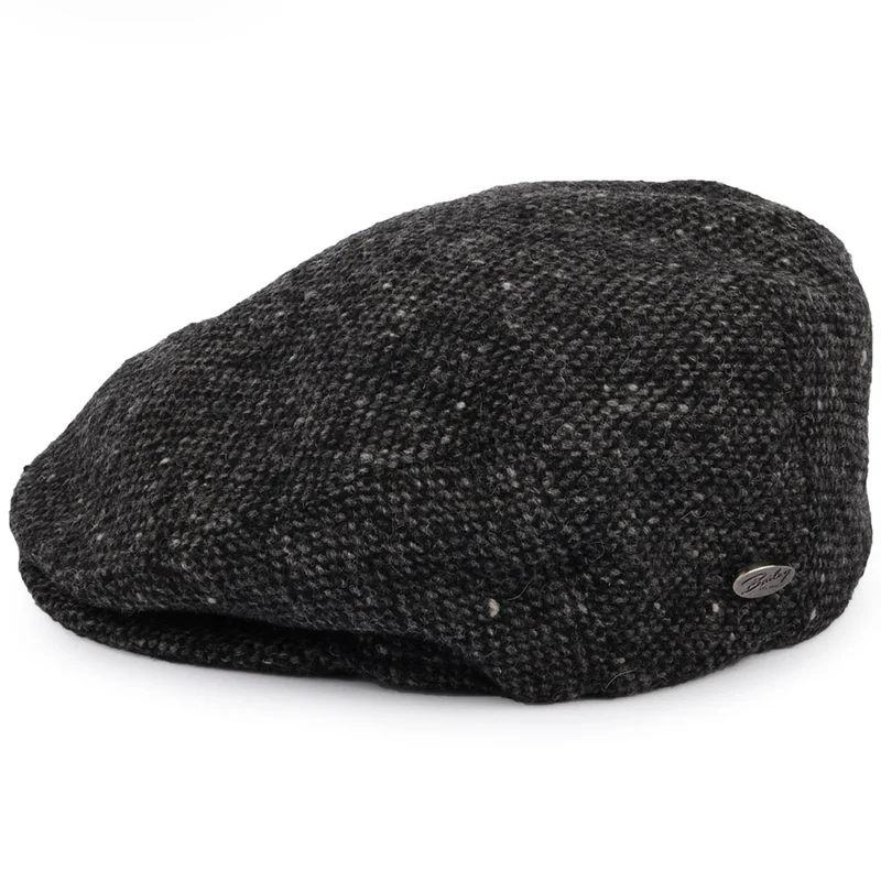Casquette Plate Lord Nailhead noir BAILEY