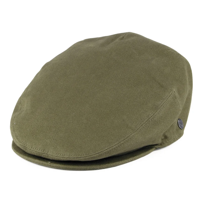 Casquette Plate en Coton sauge JAXON & JAMES