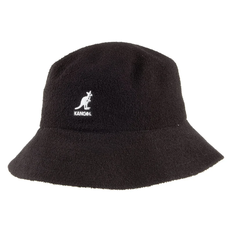Chapeau Bob Bermuda noir KANGOL