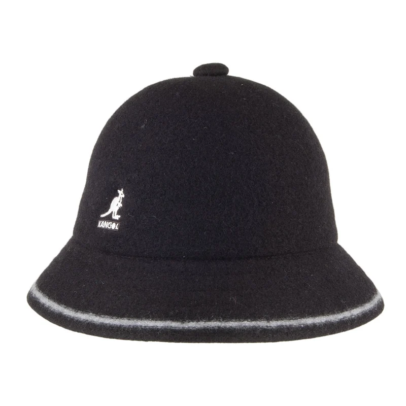 Chapeau Bob Stripe Casual noir KANGOL