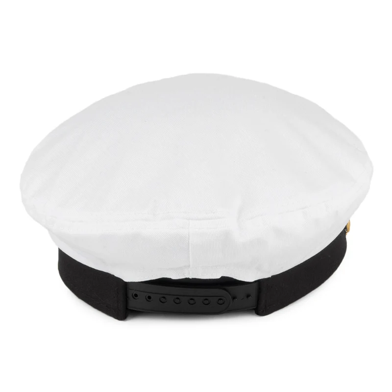 Casquette de Capitaine blanc VILLAGE HATS