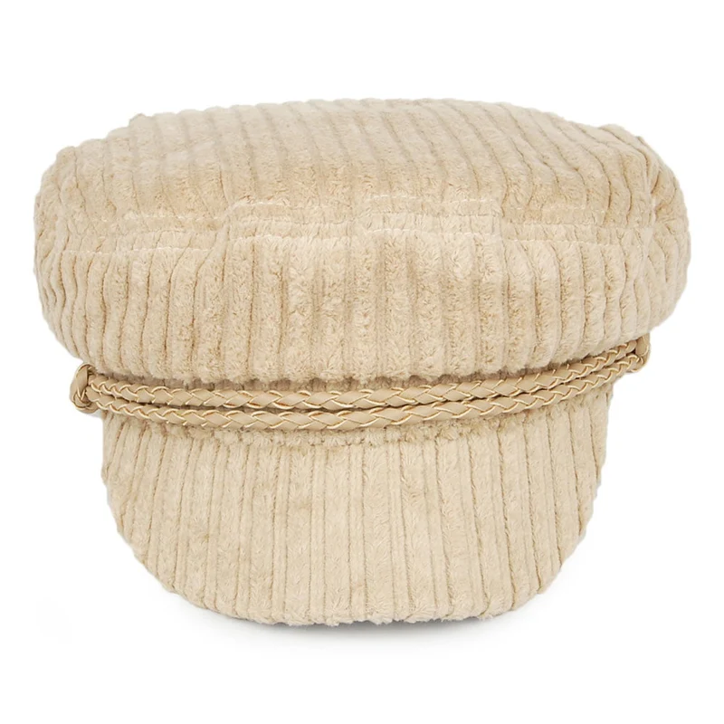 Casquette de Marin en Peluche Ashland beige sable BRIXTON