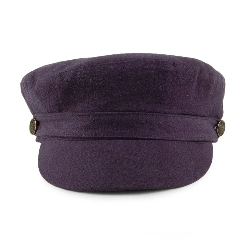 Casquette de Marin en Lin Épais Paddington bleu marine CHRISTYS