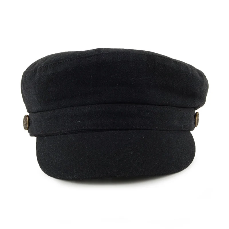 Casquette de Marin en Lin Épais Paddington noir CHRISTYS
