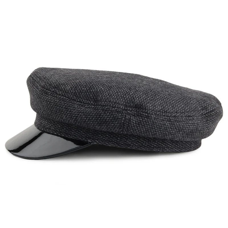 Casquette de Marin Margot noir-gris BRIXTON