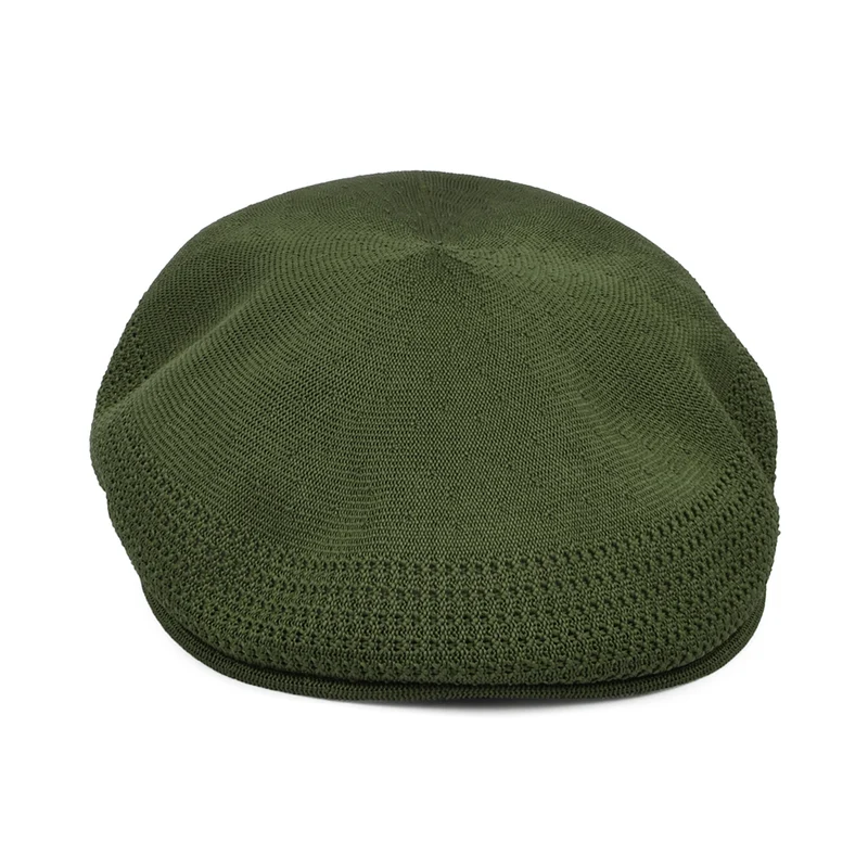 Casquette Plate en Tropic 504 Ventair vert militaire KANGOL