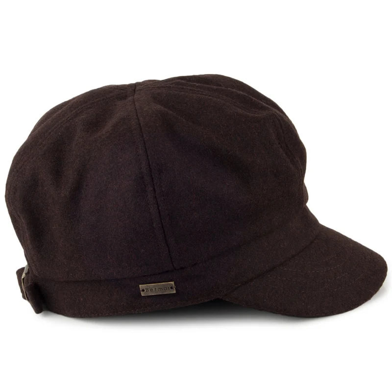Casquette Gavroche Boy Meets Girl chocolat BETMAR