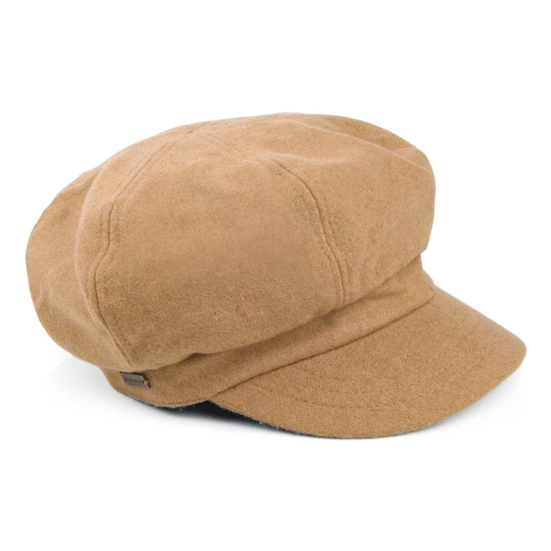 Casquette Gavroche Boy Meets Girl camel BETMAR