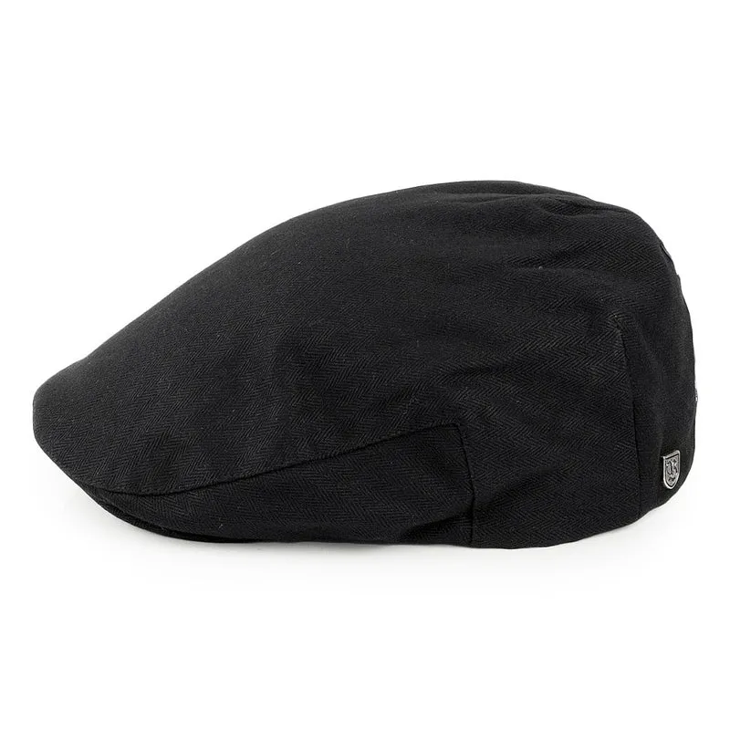 Casquette Plate à Chevrons Hooligan Classic noir BRIXTON