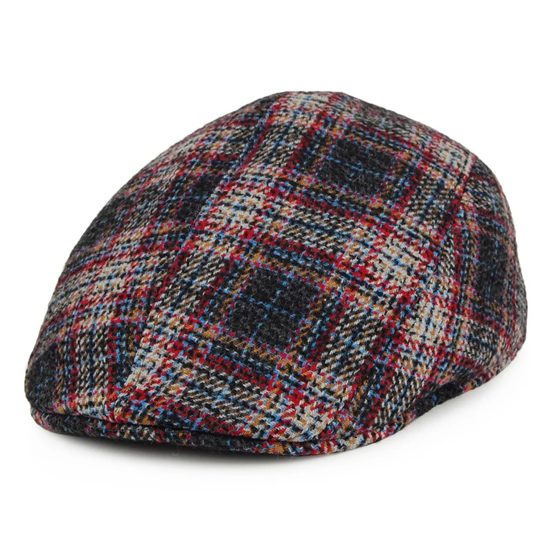 Casquette Plate Ascot à Carreaux Delme multicolore CRAMBES