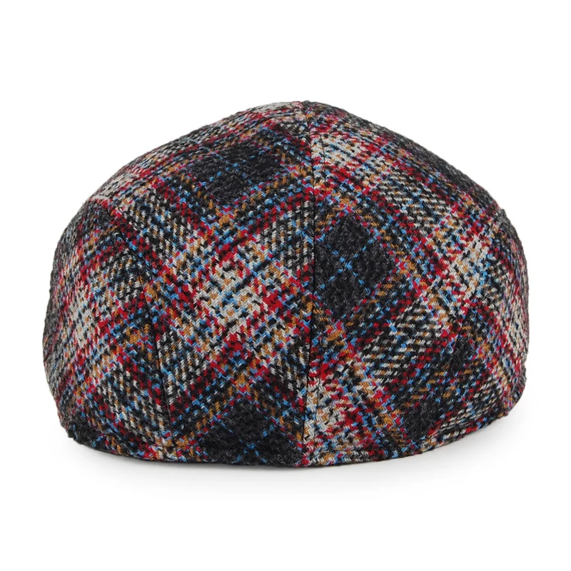 Casquette Plate Ascot à Carreaux Delme multicolore CRAMBES