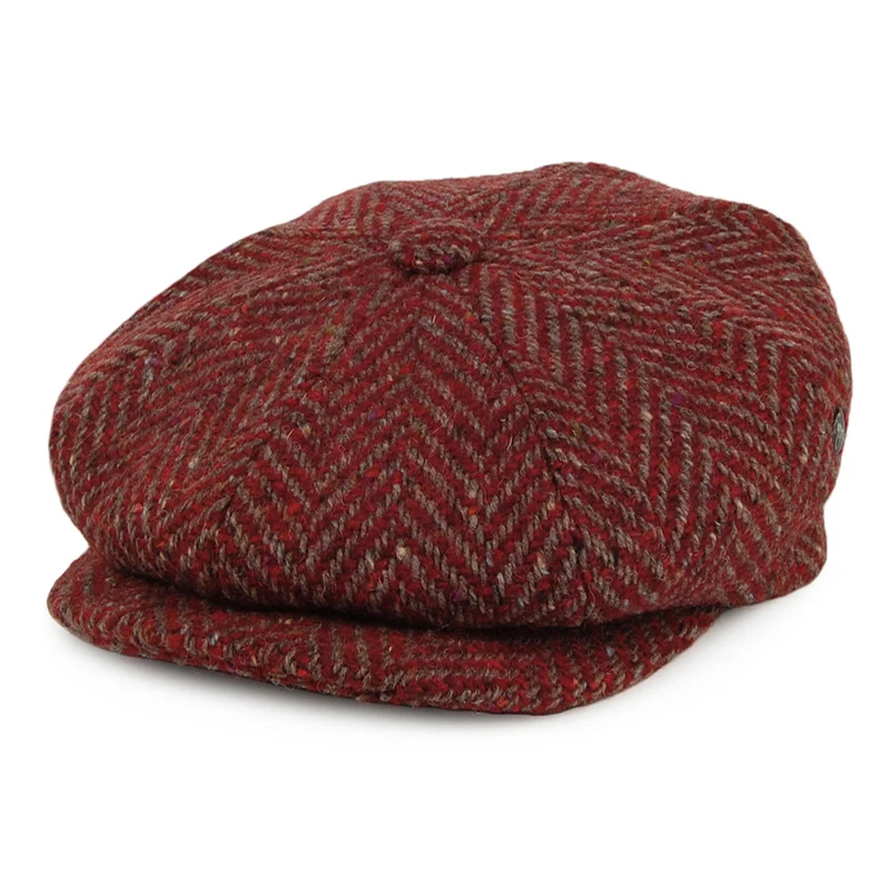 Casquette Gavroche à Larges Chevrons bordeaux CITY SPORT