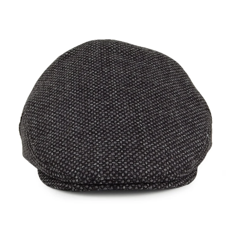 Casquette Plate en Tweed Réfléchissant The Jude gris CHRISTYS