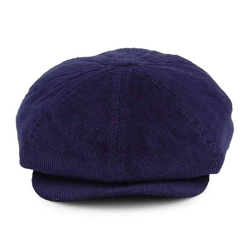 Casquette Gavroche en Velours Côtelé Brood bleu BRIXTON