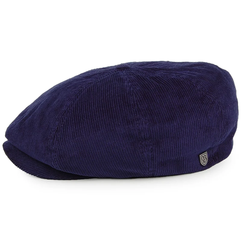Casquette Gavroche en Velours Côtelé Brood bleu BRIXTON