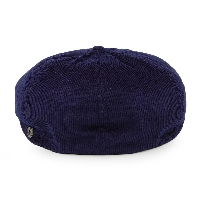 Casquette Gavroche en Velours Côtelé Brood bleu BRIXTON