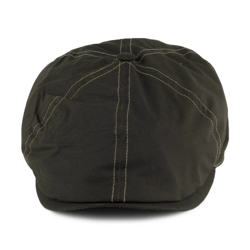 Casquette Gavroche Cirée Hudson olive FAILSWORTH