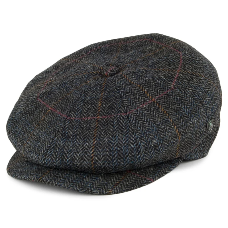 Casquette Gavroche en Laine à Chevrons II gris CITY SPORT