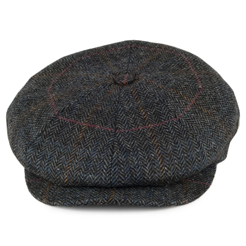 Casquette Gavroche en Laine à Chevrons II gris CITY SPORT